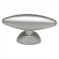 thumbnail image 1 of 10.75 In. Metropolis Satin Nickel Oval Cabinet Knob, 1 of 1