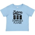 thumbnail image 3 of Inktastic Future Dominoes Player Game Boys or Girls Baby T-Shirt, 3 of 5