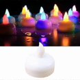 thumbnail image 1 of Mc-12 Or 24x Waterproof Led Tea Light Candles Floating Electronic Water Flameless G, 1 of 5