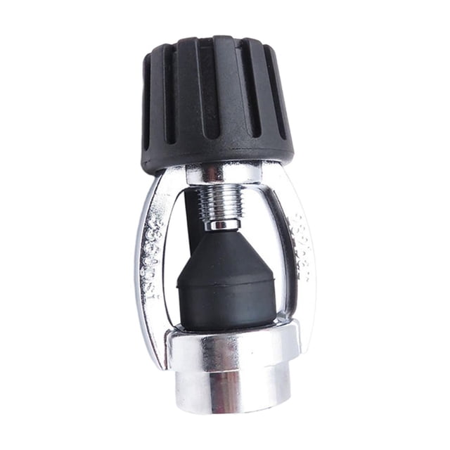 Adaptador de Regulador de Buceo DIN A Yugo con Tapas Antipolvo, Adaptador de Primera Etapa de Buceo, Pieza Adaptadora D2Y.