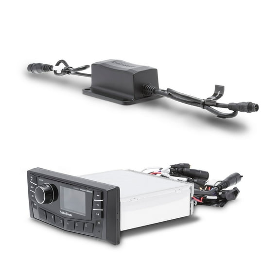 Rockford Fosgate - PMX-5CAN 2.7" Display Media Receiver with NMEA Integration Compatible with Select RayMarine MFD