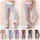 thumbnail image 5 of Pantalones deportivos para mujer, mallas de yoga, pantalones ajustados de cintura alta a rayas, para Abanopi Pantalones deportivos de mujer, 5 of 7