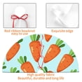 thumbnail image 6 of Kll 36" Christmas Tree Skirt Cartoon Carrot Xmas Tree Skirts Mat For New Year Xmas Holiday Party Indoor Outdoor Home Decoration, 6 of 9