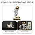 thumbnail image 4 of WHAMVOX Statue d'Astronaute en Résine Lot de 1 Style Nordique Moderne pour Décoration Intérieure, 4 of 7