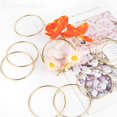 thumbnail image 3 of Framendino, 20 Pack 3 Inch Gold Metal Macrame Dream Catcher Rings for Wedding Wreath Decor, 3 of 7