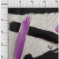 thumbnail image 2 of oneOone Silk Tabby Purple Fabric Brush Fabric For Sewing Printed Craft Fabric By The Yard 42 Inch Wide, 2 of 4