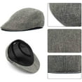 thumbnail image 5 of CoCopeaunts Newsboy Hats for Men Classic Irish Flat Ivy Cap Tweed Newsboy Cap for Men Retro Cabbie Hats for Women, 5 of 7
