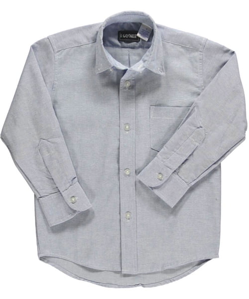 button on waist Kaynee 40s boys oxford shirt white cotton size 9 Kleding Jongenskleding Tops & T-shirts Overhemden en buttondowns 