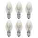 thumbnail image 1 of 10pcs E12 C7 10W 220-240V Warm White Tungsten Filament Incandescent Candle Light Bulbs, 1 of 5