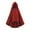 Red, variant on Hvyesh Renaissance Hooded Cape Vintage Victorian Robe Medieval Cloak Halloween Costume