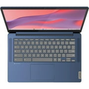 Lenovo Slim 3 Chromebook Laptop for Business Student, 14 FHD IPS Touchscreen, 8-Core MediaTek Kompanio 520 Processor, 4GB RAM, 64GB eMMC, 256GB Micro SD Card, Wi-Fi6, Bluetooth, Chrome OS