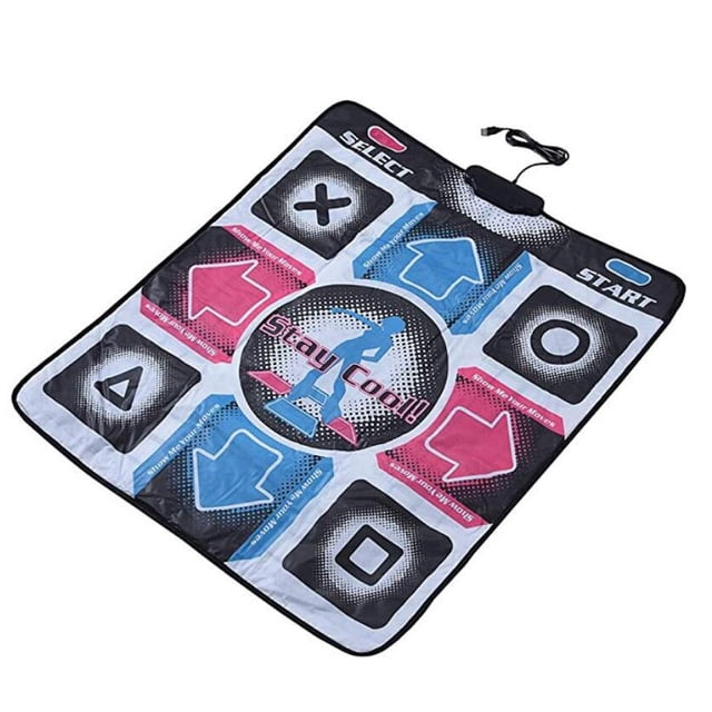 Cateissary Alfombrilla de baile antideslizante, manta para pies, juego de ordenador portátil, juego de detección de movimiento familiar, Videojuegos y accesorios