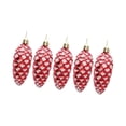 thumbnail image 2 of Juego de 5 adornos navideños de piñas Strade Fareast Limited para decoración de fiestas, 2 of 8