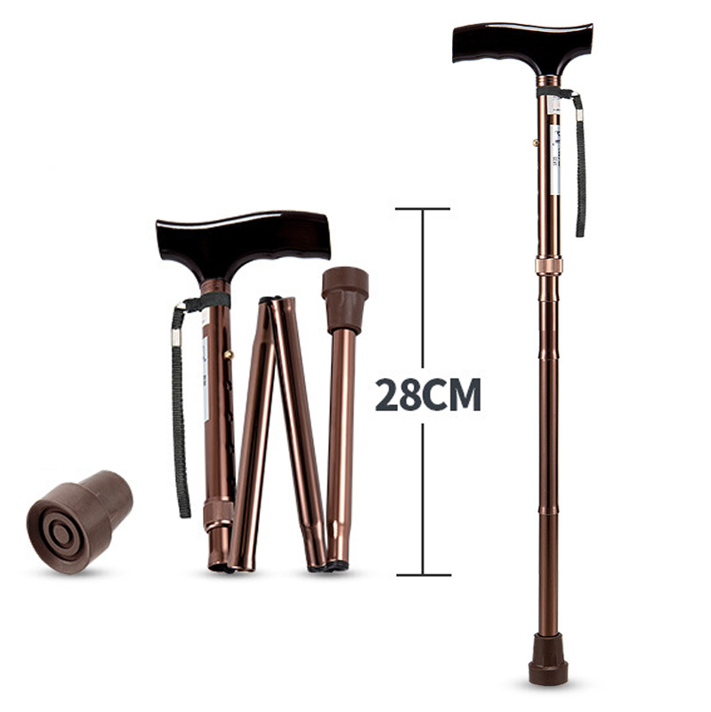 Telescopic portable stick antiskid outdoor climbing stick folding