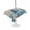 Blue, variant on Outdoor Tablecloth with Umbrella Hole for Patio/Picnic/Party/Camping, Teal Sea Turtle Waterproof Table Cloth Round Cover Washable, Coastal Summer Beach Coral Seaweed Wood (Dia 54")