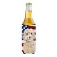 thumbnail image 2 of Carolines Treasures BB9375MUK Champagne Cockapoo Patriotic Michelob Ultra Hugger for slim cans  Slim Can multicolor, 2 of 3