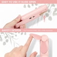 thumbnail image 6 of ATUPEN Portable Mini Fan, Rechargeable Handheld Fan for Travel Office Gift for Women (Pink), 6 of 7
