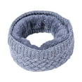 thumbnail image 2 of Zhaomeidaxi Harsh Winter Neck Warmer Double-layer Soft Fleece Lined Neck Gaiter Thick Knit Circle Loop Scarf Windproof, 2 of 7