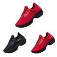 thumbnail image 3 of Women Orthopedic Trainers Women Athletic Running Air Cushion Gym Sports Lightweight Sneakers Jogging Walking Womens Black Shoes Footwear (9, Red), 3 of 4