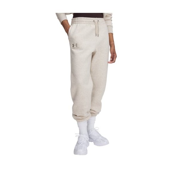 Under Armour UA Icon Fleece Joggers for Women, City Khaki, Large, Regular Inseam, 81721201