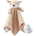 thumbnail image 1 of CREVENT Acogedora Manta de Seguridad de Felpa para Bebé, Loveys para Bebé Niña y Niño, Regalo de Cumpleaños(Brown Deer), 1 of 5