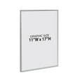 thumbnail image 2 of Clear Acrylic Magnet Back Sign Holder Frames 11" W x 17" H - Vertical / Portrait, 10-Pack, 2 of 5