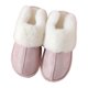 thumbnail image 2 of Novedad Zapatillas de felpa Hogar Hombres Mujeres Antideslizante Decorativo Cómodo Zapatillas de piso Zapatillas de casa para el dormitorio interior , 40-41, Violeta Yinane Pantuflas de felpa, 2 of 8