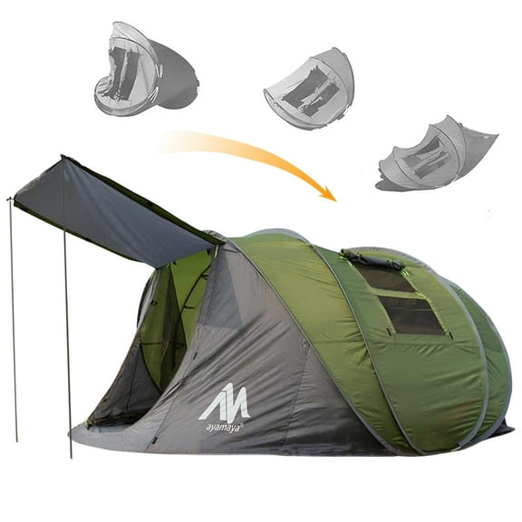 Ayamaya 6 Person Waterproof Camping Pop Up Tent