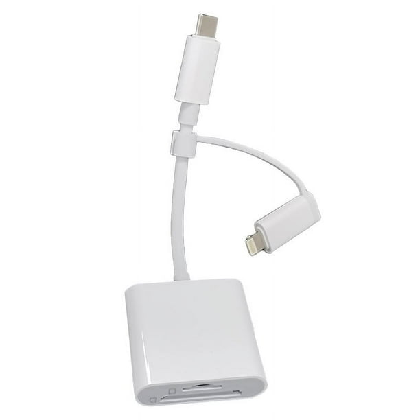 Lector de tarjetas tipo C para Android, convertidor de tarjetas SD/TF para cámara, lector de tarjetas tipo C, OTG