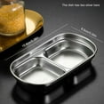 thumbnail image 5 of Stainless Steel Dipping Dishes, Stackable Soy Dipping Bowls, Multi-Compartment Seasoning Container, Versatile Korean-Style Dish for Barbecue, Ideal for Sauces and Small Plates, 5 of 9