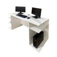 thumbnail image 3 of Escritorio Gamer DECOMOBIL Melamina Mdp 140cm X 75cm X 60cm Blanco GAMER, 3 of 5