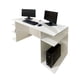 thumbnail image 3 of Escritorio Gamer DECOMOBIL Melamina Mdp 140cm X 75cm X 60cm Blanco GAMER, 3 of 5