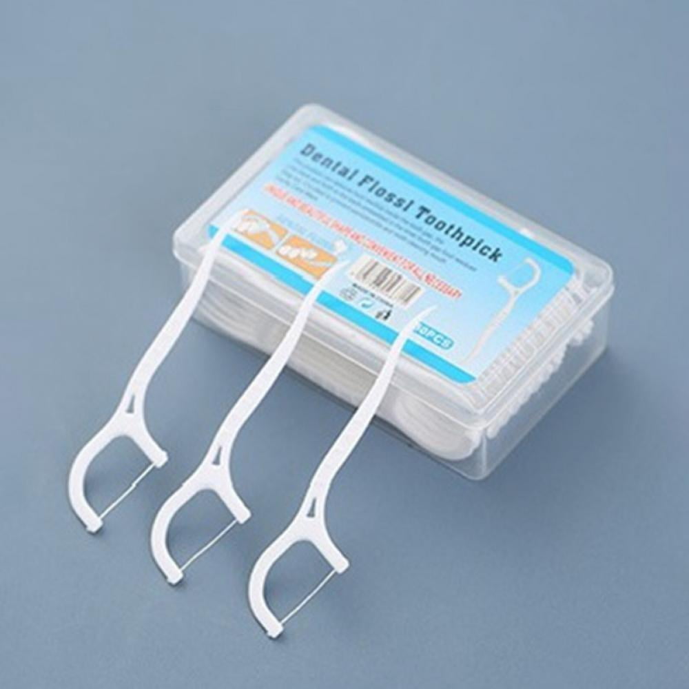 150 Count Dental Flossers Each Individually Wrapped Floss Picks Oral Care Teeth Clean Flat Wire Travel Hotel Restaurant Office Car Dental Floss Floss Singles Bag 