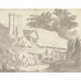 thumbnail image 2 of George Howland Beaumont 24x20 Gold Ornate Framed and Double Matted Museum Art Print Titled - Leasehold Farm Boxted (1791), 2 of 4