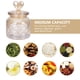 thumbnail image 4 of Tarro de almacenamiento de bocadillo Vidrio de cristal Recipiente de vidrio de vidrio Tarjeta de cristal de caramelo con tapa, 4 of 5