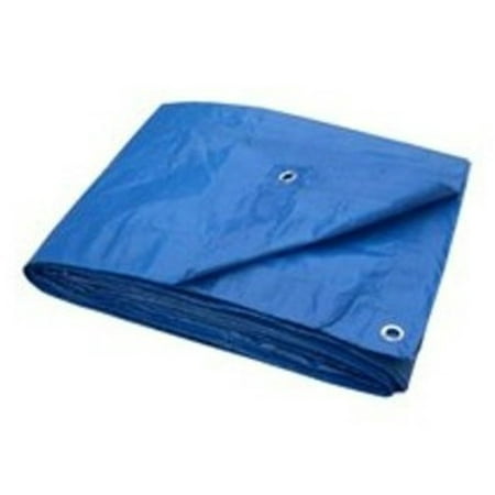 20' X 40' Multi Purpose Blue Poly Tarp Cover Tent Shelter RV Camping