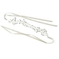 thumbnail image 3 of Diadema de cristal para novia Banda para el cabellero nupcial Pieza para cabeza Yotijar  diadema nupcial, 3 of 10