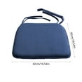 thumbnail image 3 of sruoe Seat Cushion, Indoor Seat Cushions, Seat Pads for Kitchen Chairs, Floor Cushion, Square Washable Breathable Cushions, Seat Pads for Chairs, Home, Dining, Kitchen, 3 of 6