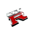 thumbnail image 1 of Chrome/red Nissan Gtr Badge Emblem Stick On For All Skyline R32 R34 350z, 1 of 1