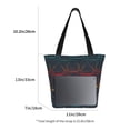 thumbnail image 5 of Fotbe Cartoon Sharks Pattern Beach Tote,Shoulder Handbag,Spacious Tote Bag,Lightweight Travel Bag,Versatile Shopping Bag, 5 of 9