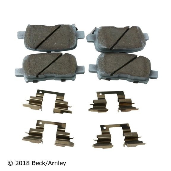 BeckArnley 085-6677 Premium Asm Pads W / Hardware