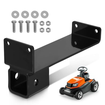 maXpeedingrods Rear 2" Trailer Hitch Receiver Adapter Bracket for Bad Boy, MZ, Magnum, Avengers, Elites, and for older (2018-2020) Mavericks 093-1118-98 Hitch Kit