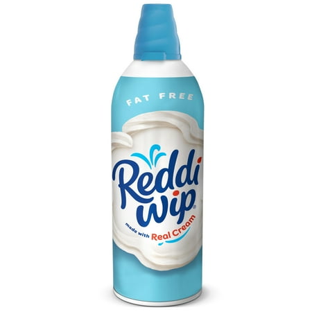 Reddi-wip Fat Free Whipped Topping Made with Real Cream, 6.5 oz