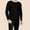 Black, variant on Bcfgryg Men's Wool Thermal Underwear Set Mens Loungewear Sets 2-Piece
