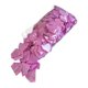 thumbnail image 1 of 234 pétalos de rosa de cinta de satén prefabricados, accesorios de costura para manualidades, hechos a mano Púrpura ligera, 1 of 9