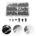 thumbnail image 2 of 1 Set of Plastic Car Retainer Clips Fasteners Kit Bumper Push Retainers, 2 of 8