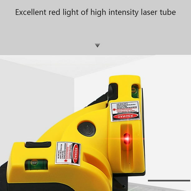 Right Angle Laser Level Red Line Square Levels Projection 635nm 90