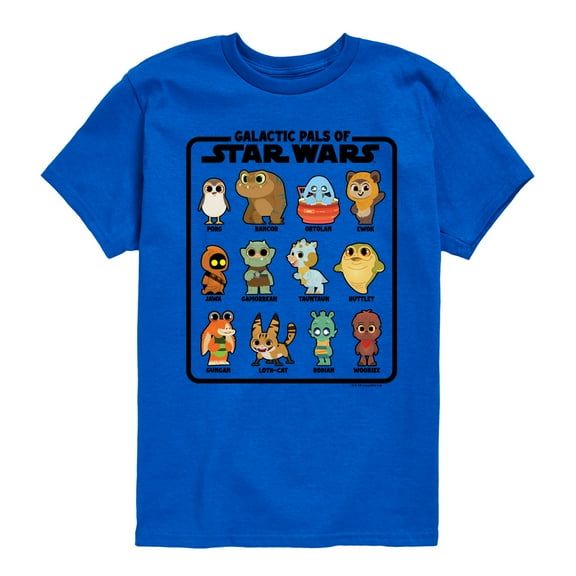 Star Wars - Galactic Pals Of - Toddler And Youth Short Sleeve Tee