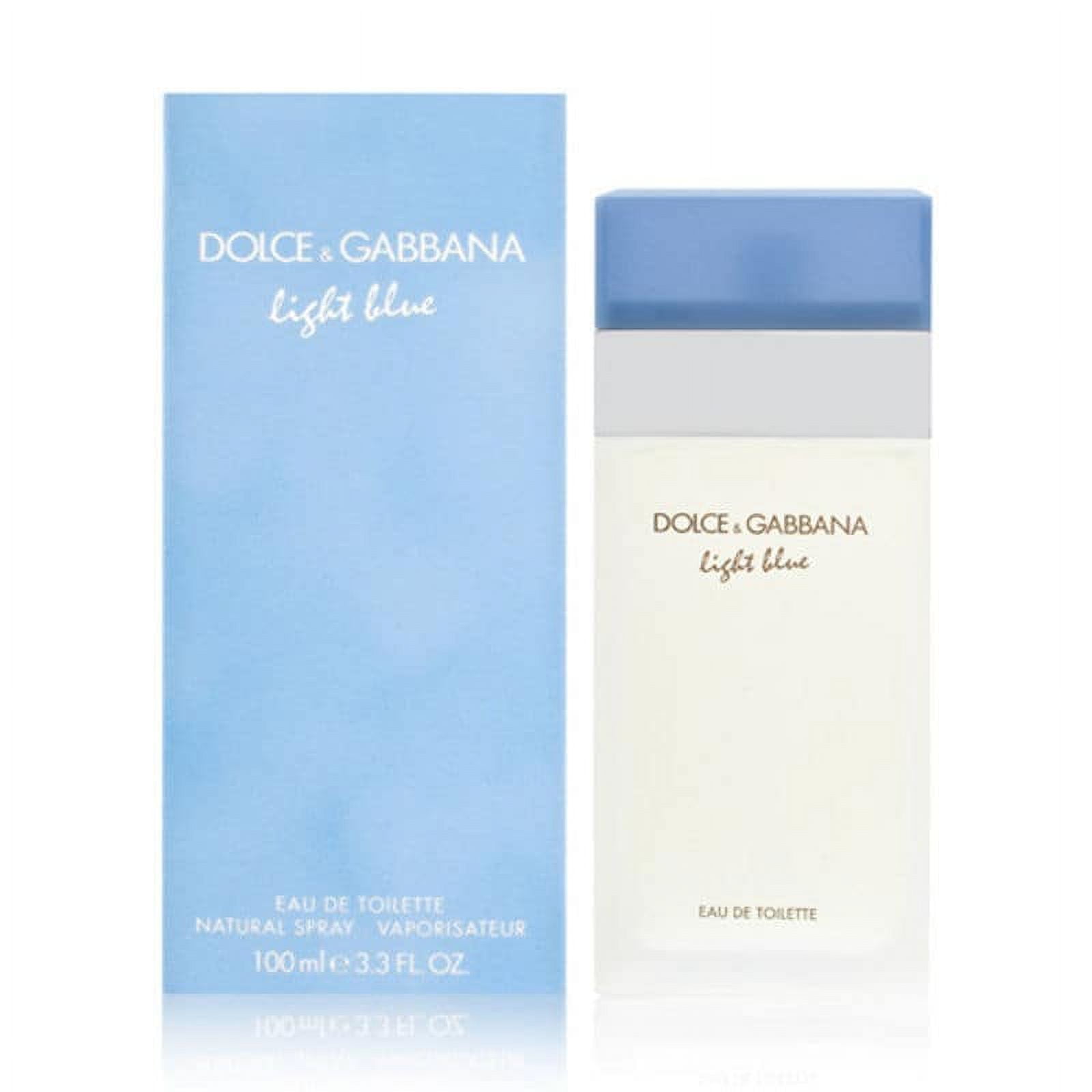 Dolce & Gabbana Light Blue Eau De Toilette, Perfume for Women, 3.4 oz