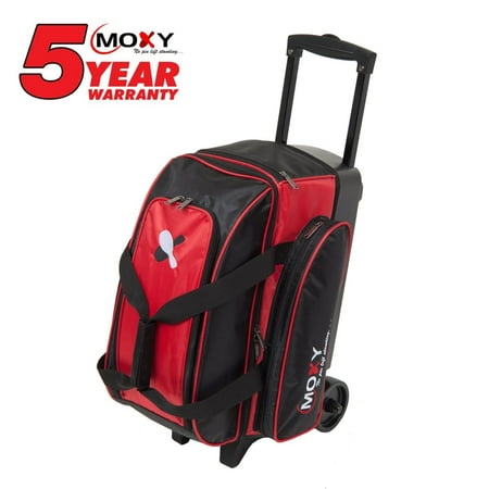 Moxy 2-Ball Roller Bowling Bag - Red